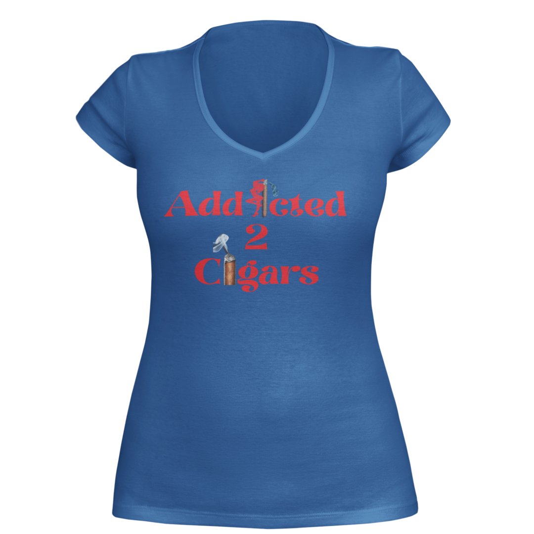 Addicted2Cigars Women Short Sleeve