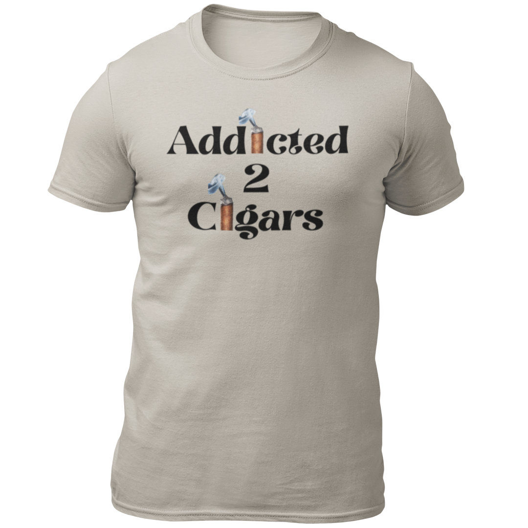 Addicted2Cigars Men Short Sleeve