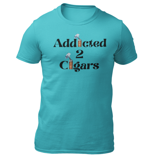 Addicted2Cigars Men Short Sleeve