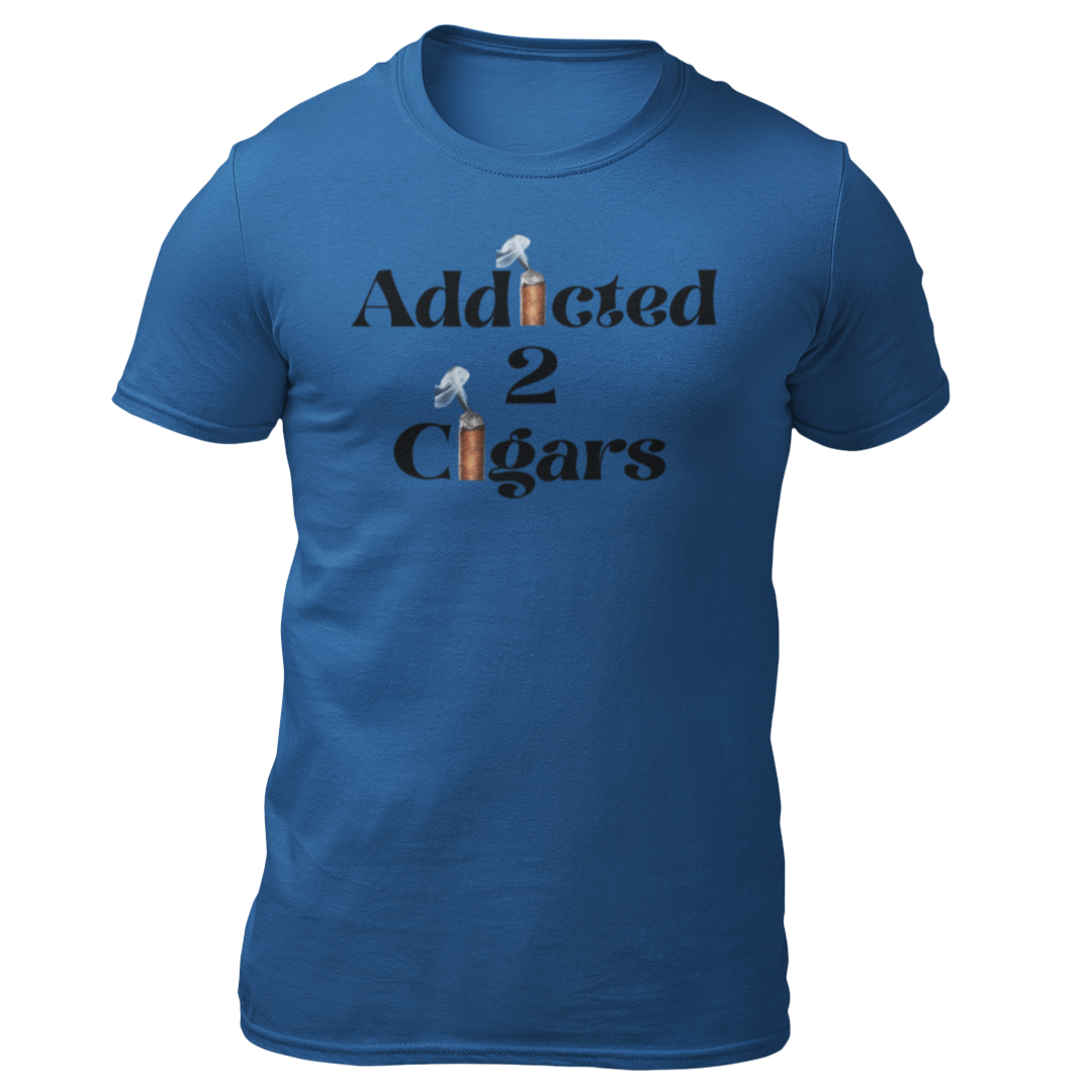 Addicted2Cigars Men Short Sleeve