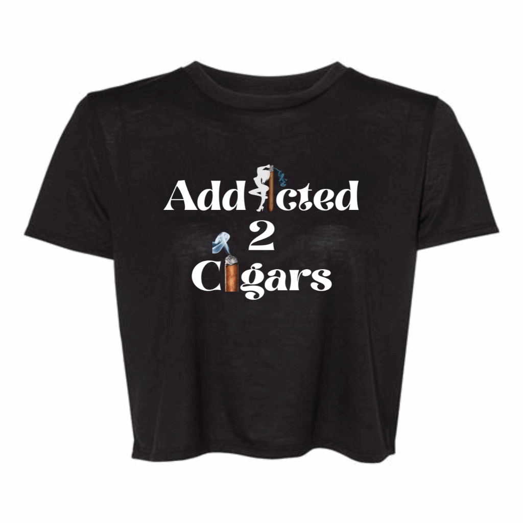 Addicted2Cigars Women Crop Top