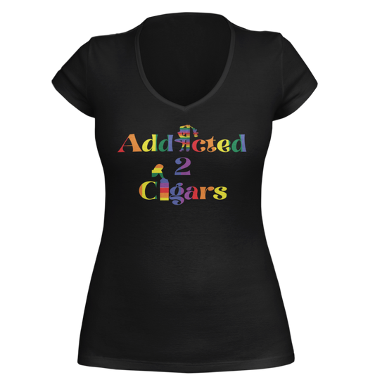 Addicted2Cigars Pride Women Short Sleeve