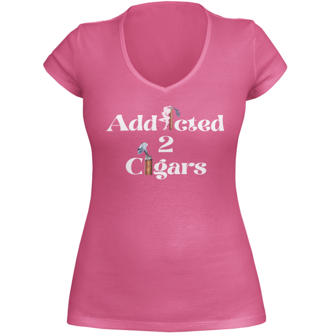 Addicted2Cigars Women Short Sleeve