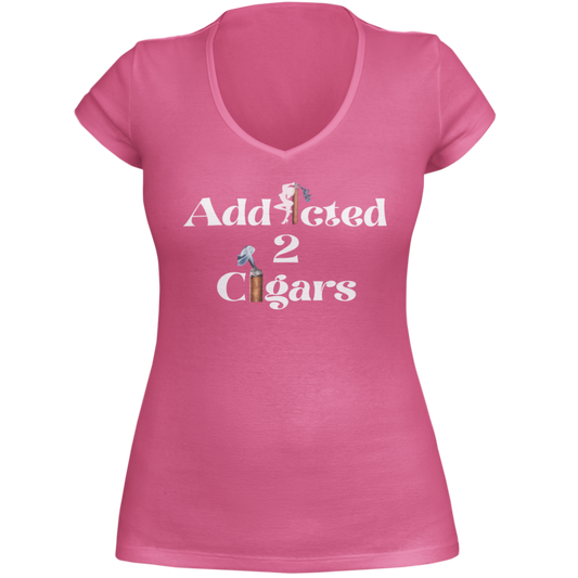 Addicted2Cigars Women Short Sleeve