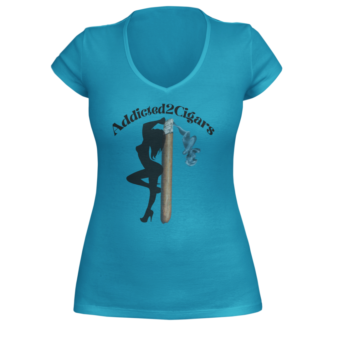 Addicted2Cigars Women Short Sleeve