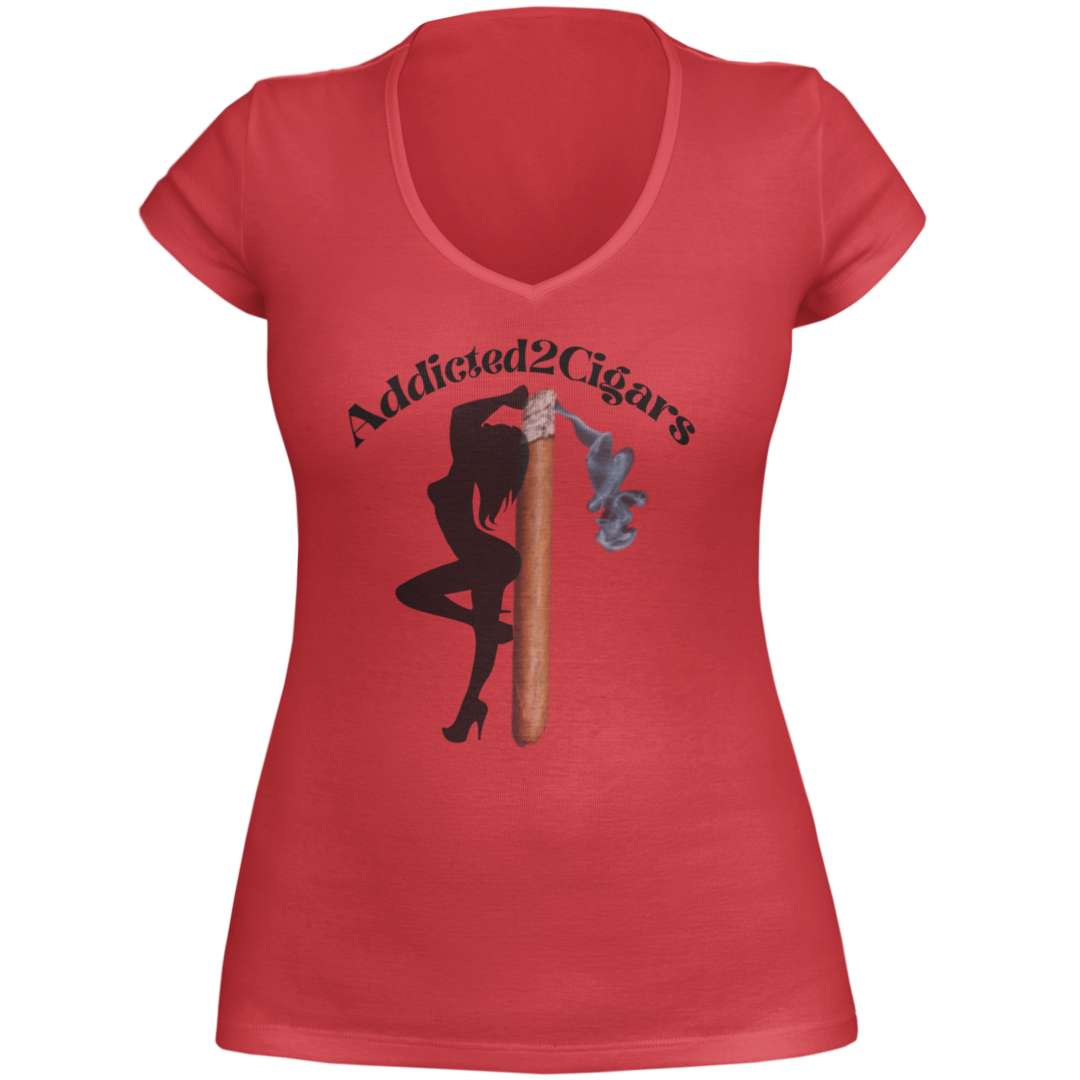 Addicted2Cigars Women Short Sleeve