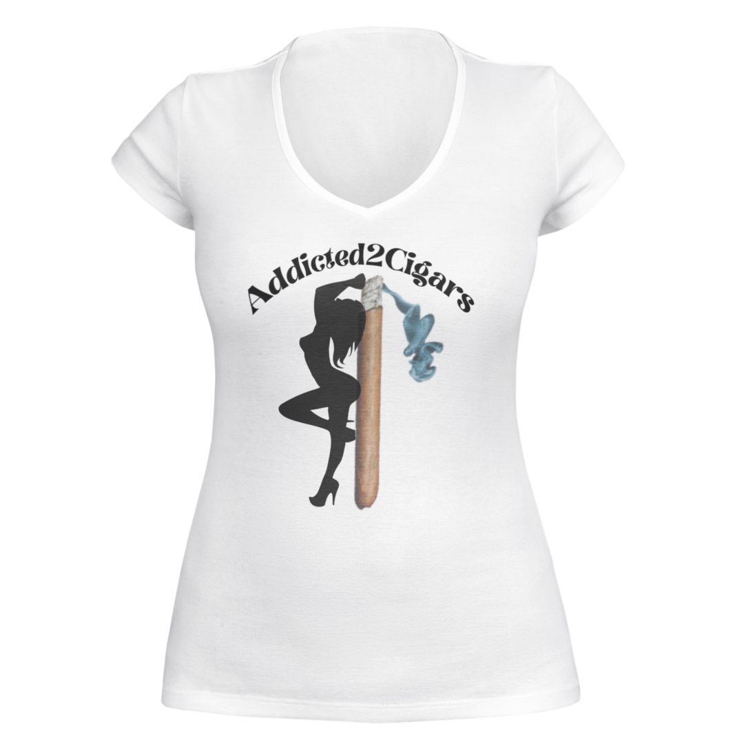 Addicted2Cigars Women Short Sleeve