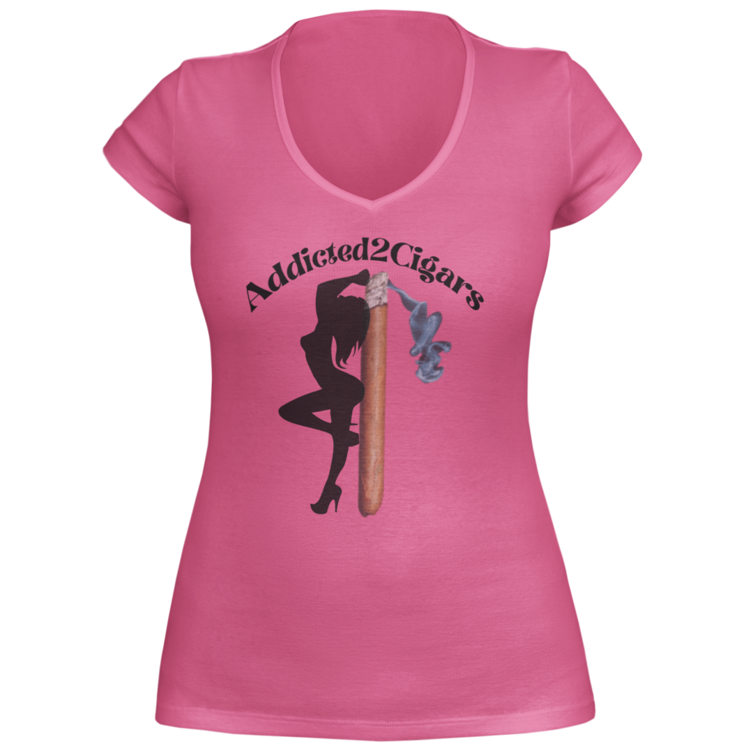 Addicted2Cigars Women Short Sleeve