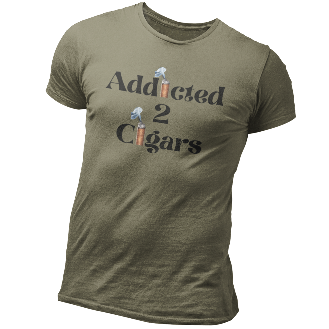 Addicted2Cigars Men Short Sleeve