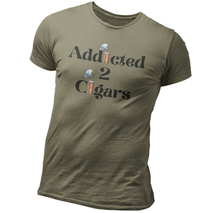 Addicted2Cigars Men Short Sleeve