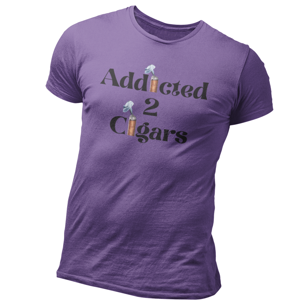 Addicted2Cigars Men Short Sleeve