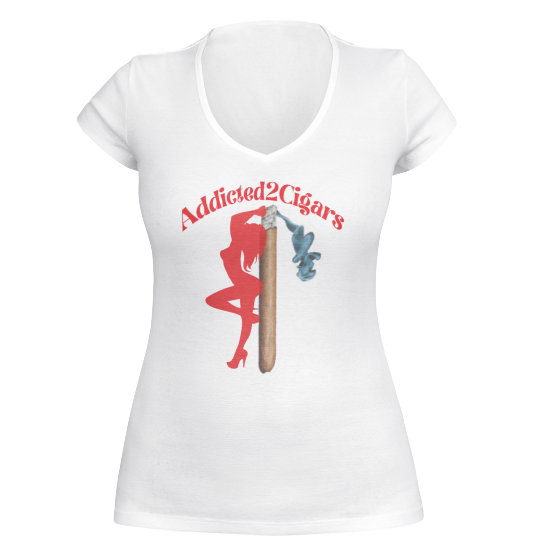 Addicted2Cigars Women Short Sleeve