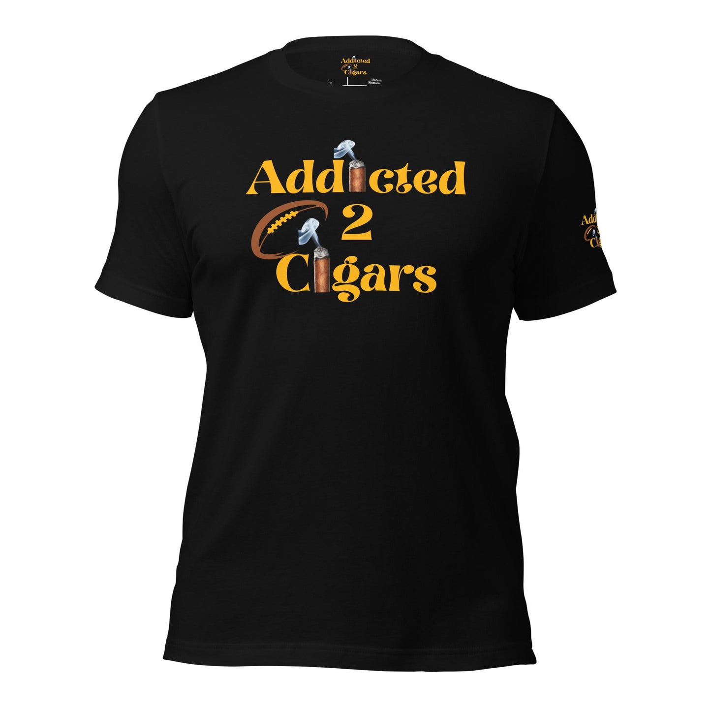 Unisex Addicted2Cigars Pittsburgh Football Short Sleeve