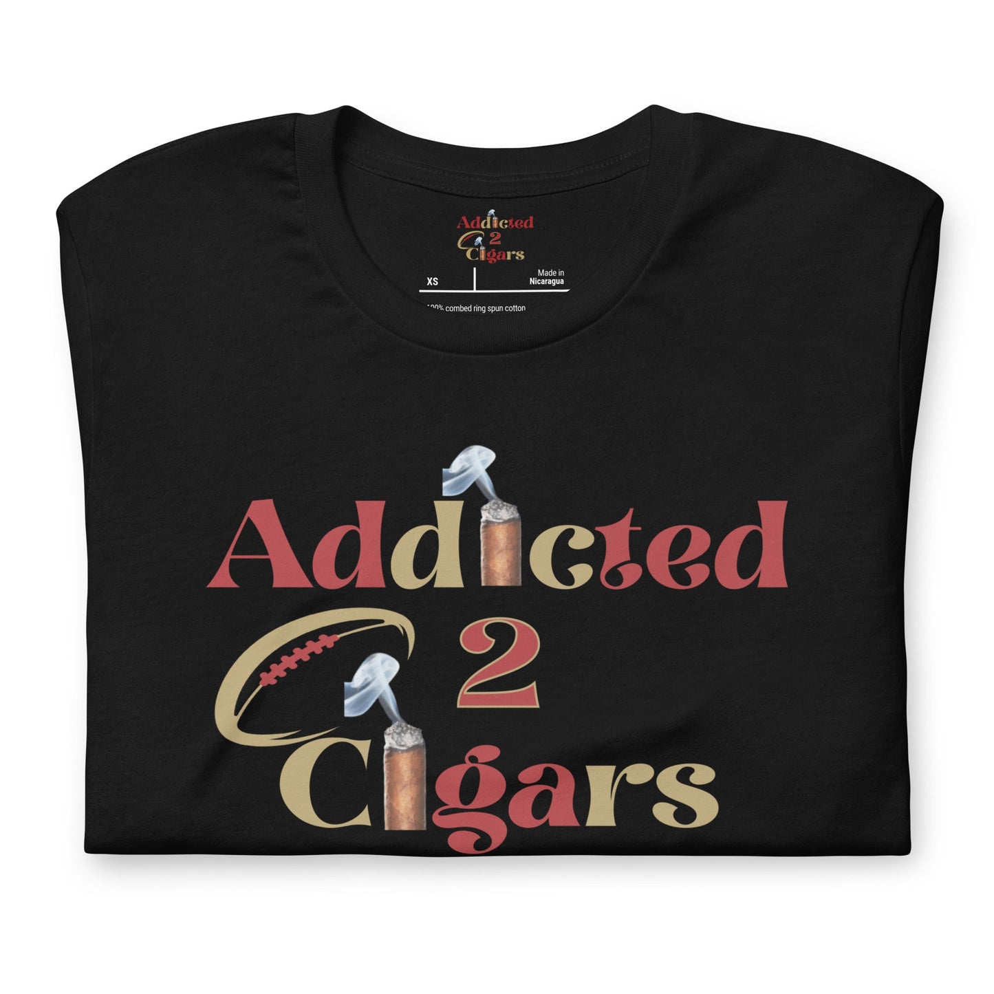 Unisex Addicted2Cigars San Francisco Football Short Sleeve