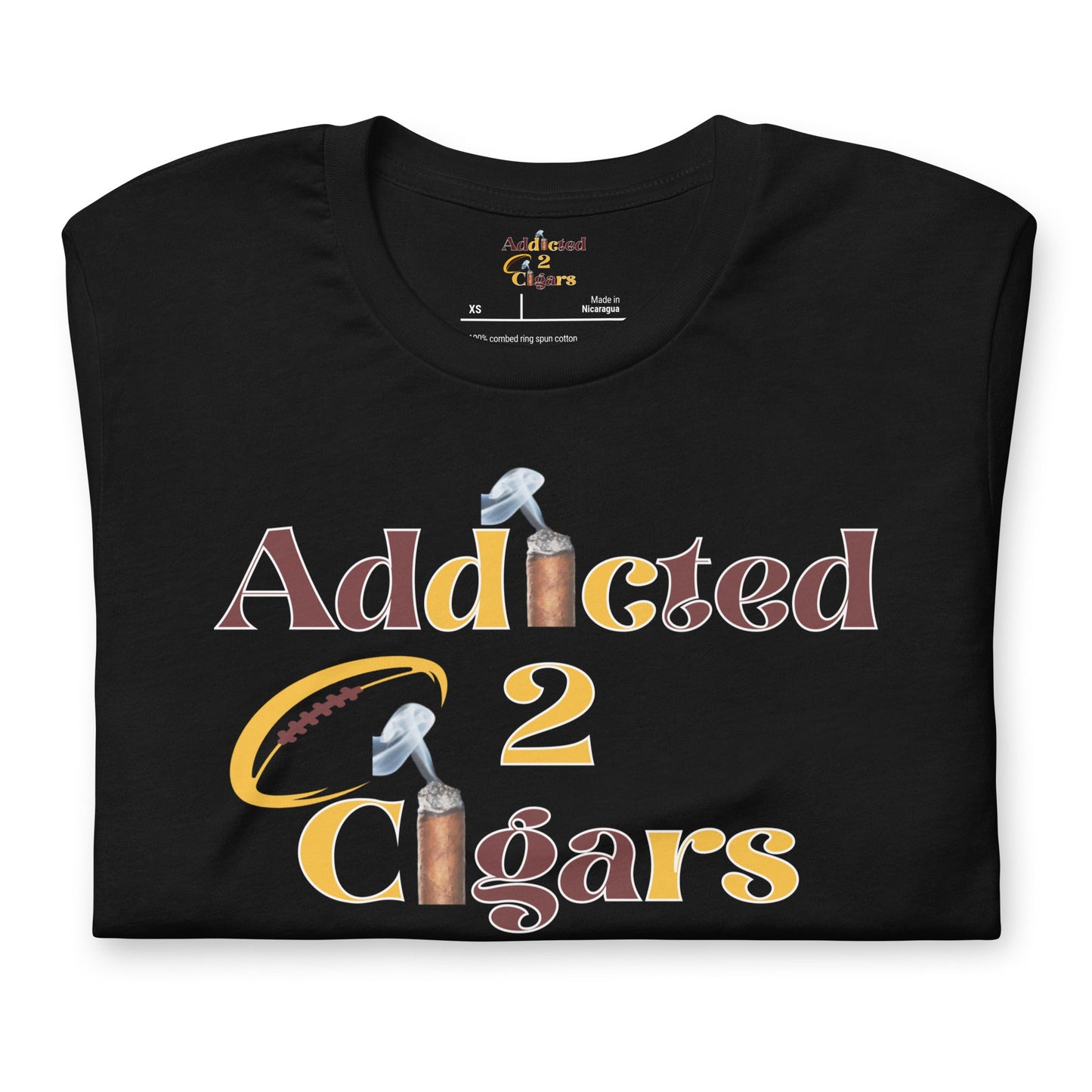 Unisex Addicted2Cigars Washington Football Short Sleeve