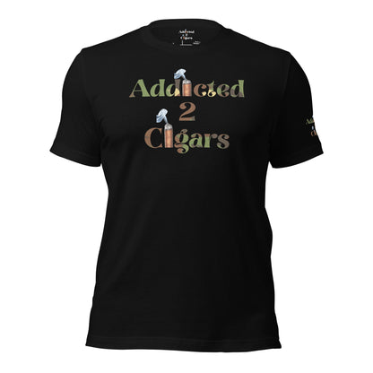 Camo Addicted2Cigars Short Sleeve