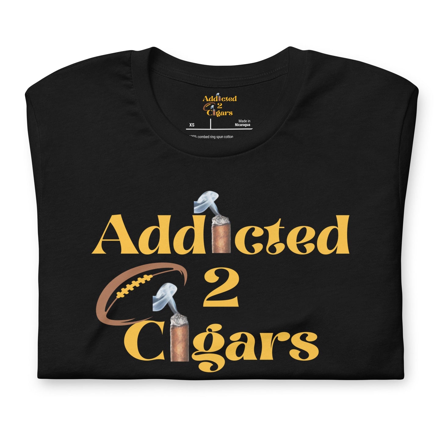 Unisex Addicted2Cigars Pittsburgh Football Short Sleeve