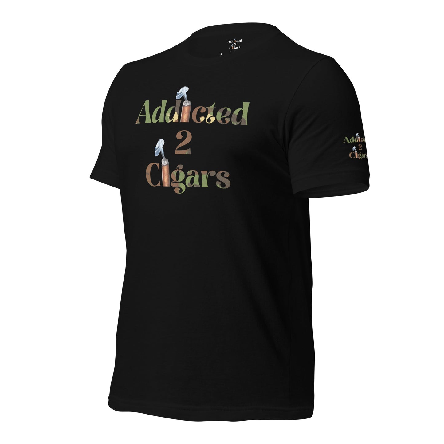 Camo Addicted2Cigars Short Sleeve