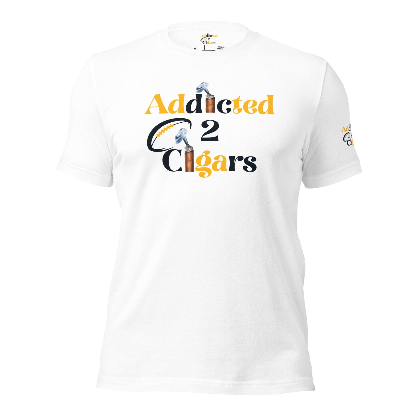 Unisex Addicted2Cigars Pittsburgh Football Short Sleeve