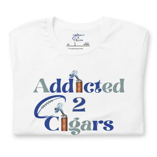 Unisex Addicted2Cigars Dallas Football Short Sleeve