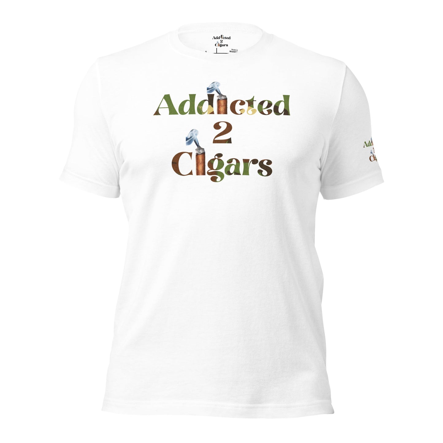 Camo Addicted2Cigars Short Sleeve