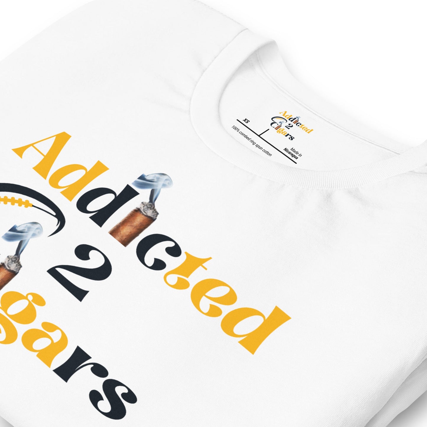 Unisex Addicted2Cigars Pittsburgh Football Short Sleeve